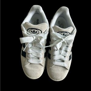 Adidas White and Black Sneakers UNISEX